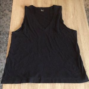 Large Madewell back v neck pocket tank top